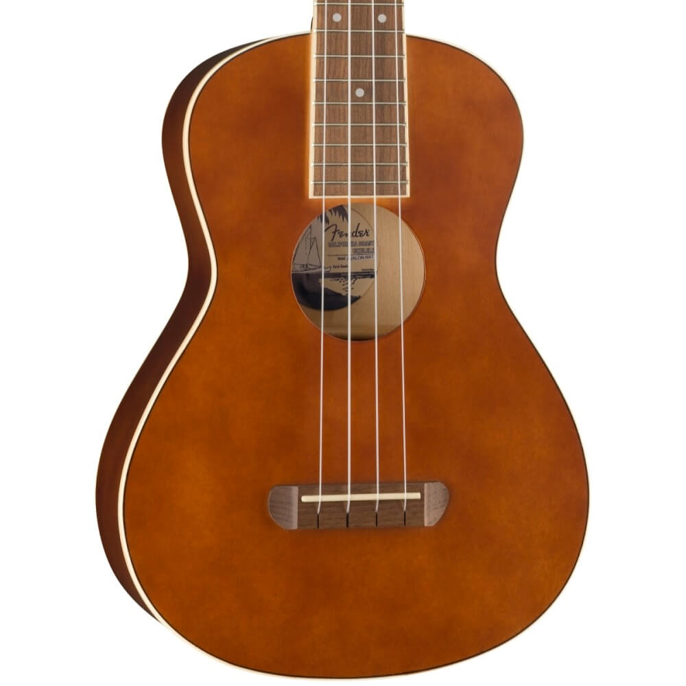 Fender Avalon Tenor Ukulele with Walnut Fretboard - Natural