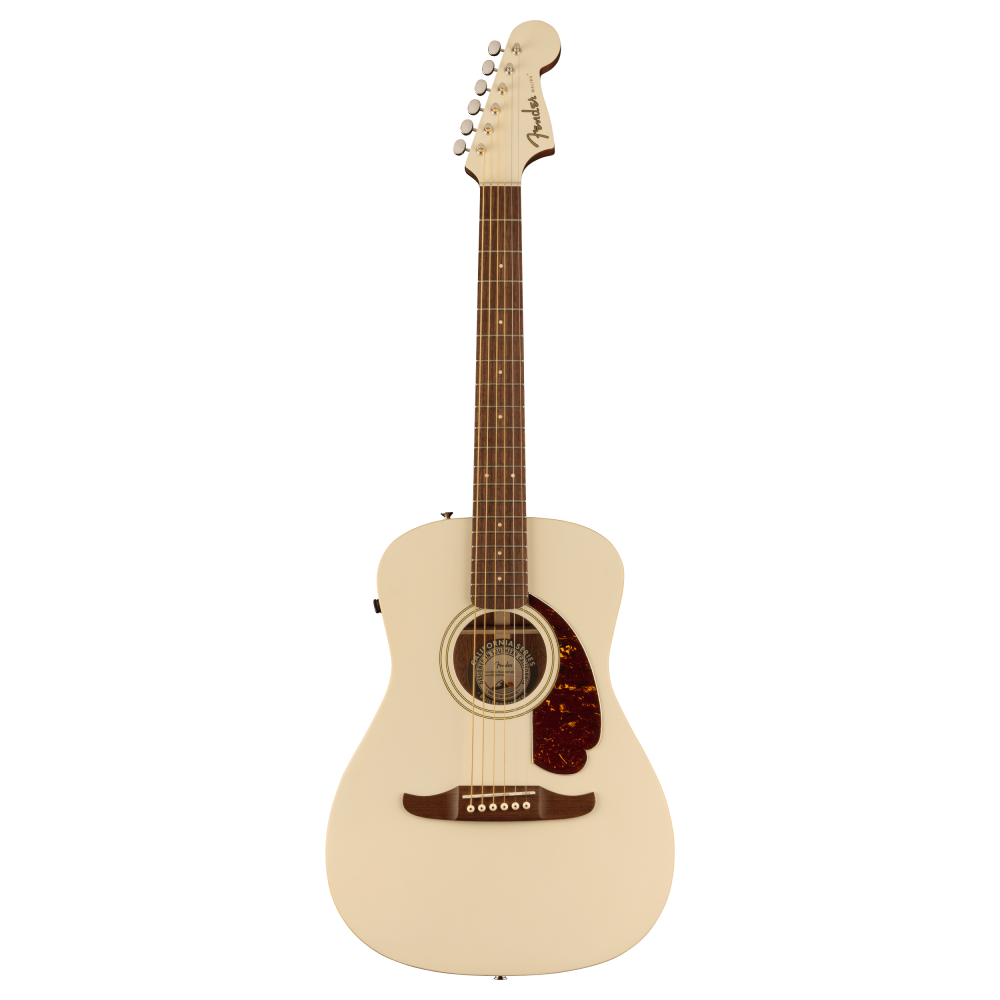 Fender Malibu Player Acoustic Guitar in Olympic White