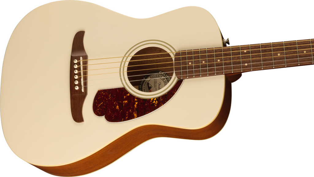 Fender Malibu Player Acoustic Guitar in Olympic White