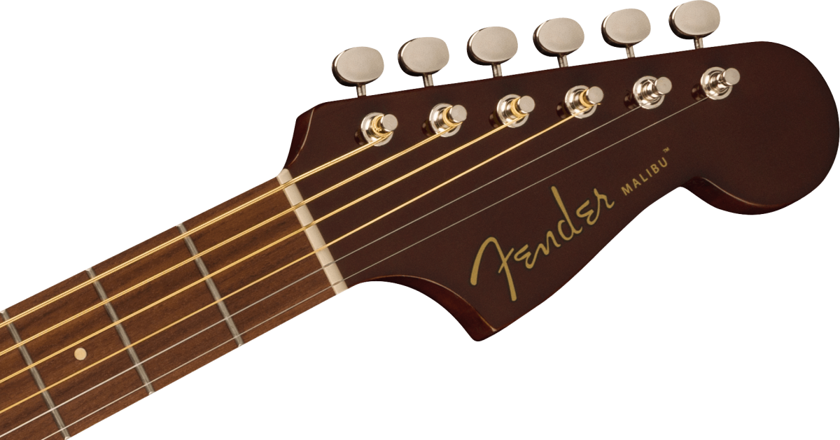 Fender Malibu Player Acoustic Guitar - Gold Pickguard - Natural