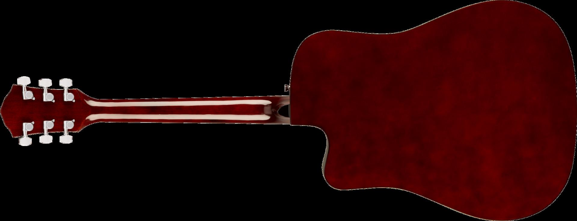 Fender FA-125CE Dreadnought Acoustic Guitar with Walnut Fingerboard in Natural