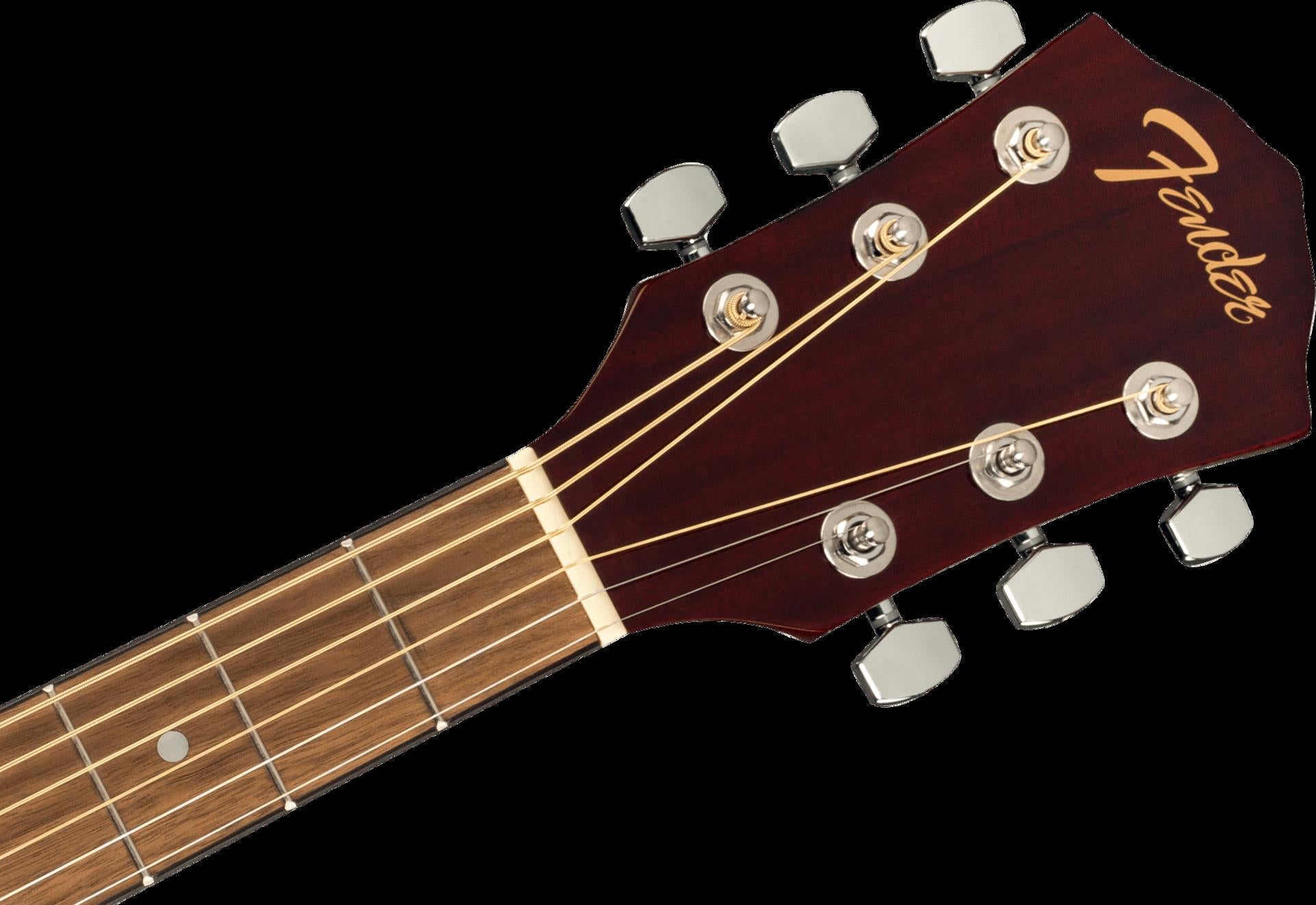 Fender FA-125CE Dreadnought Acoustic Guitar with Walnut Fingerboard in Natural