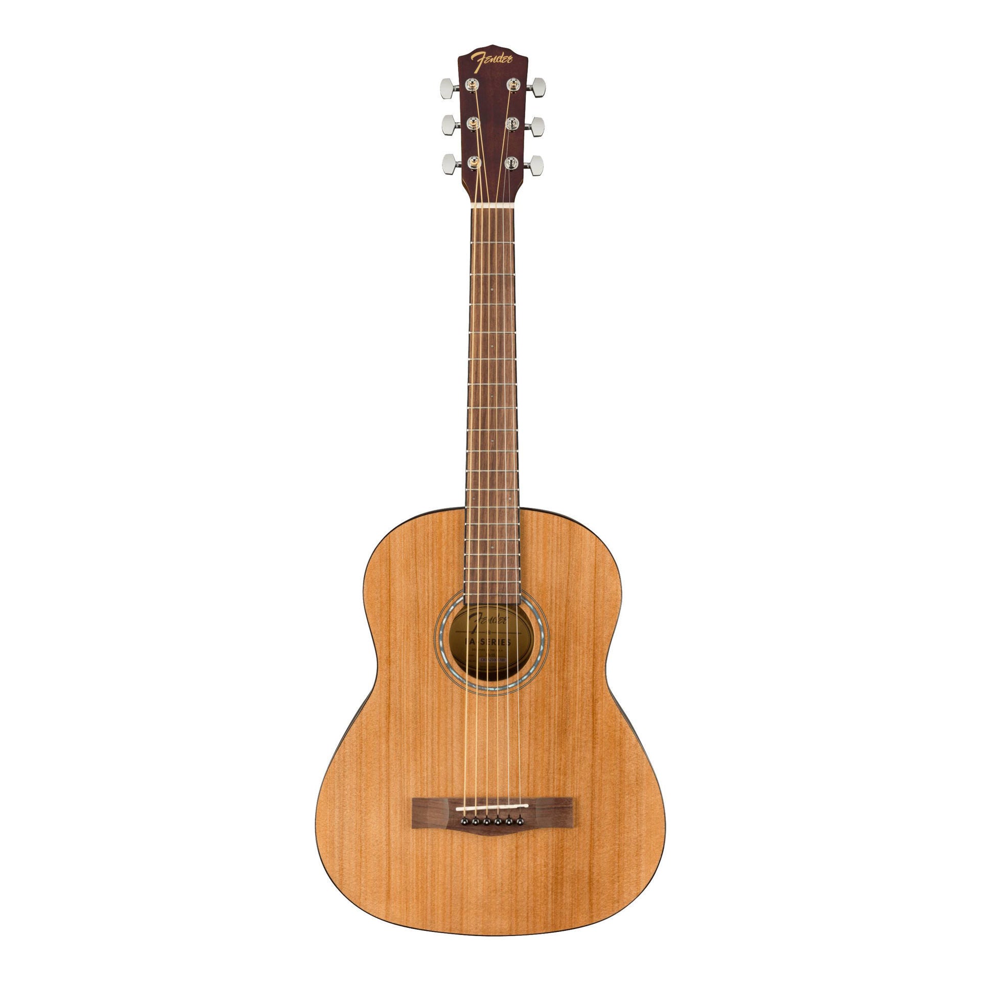 Fender FA-15 3/4 Scale Steel Acoustic Guitar with Gig Bag & Walnut Fingerboard in Natural
