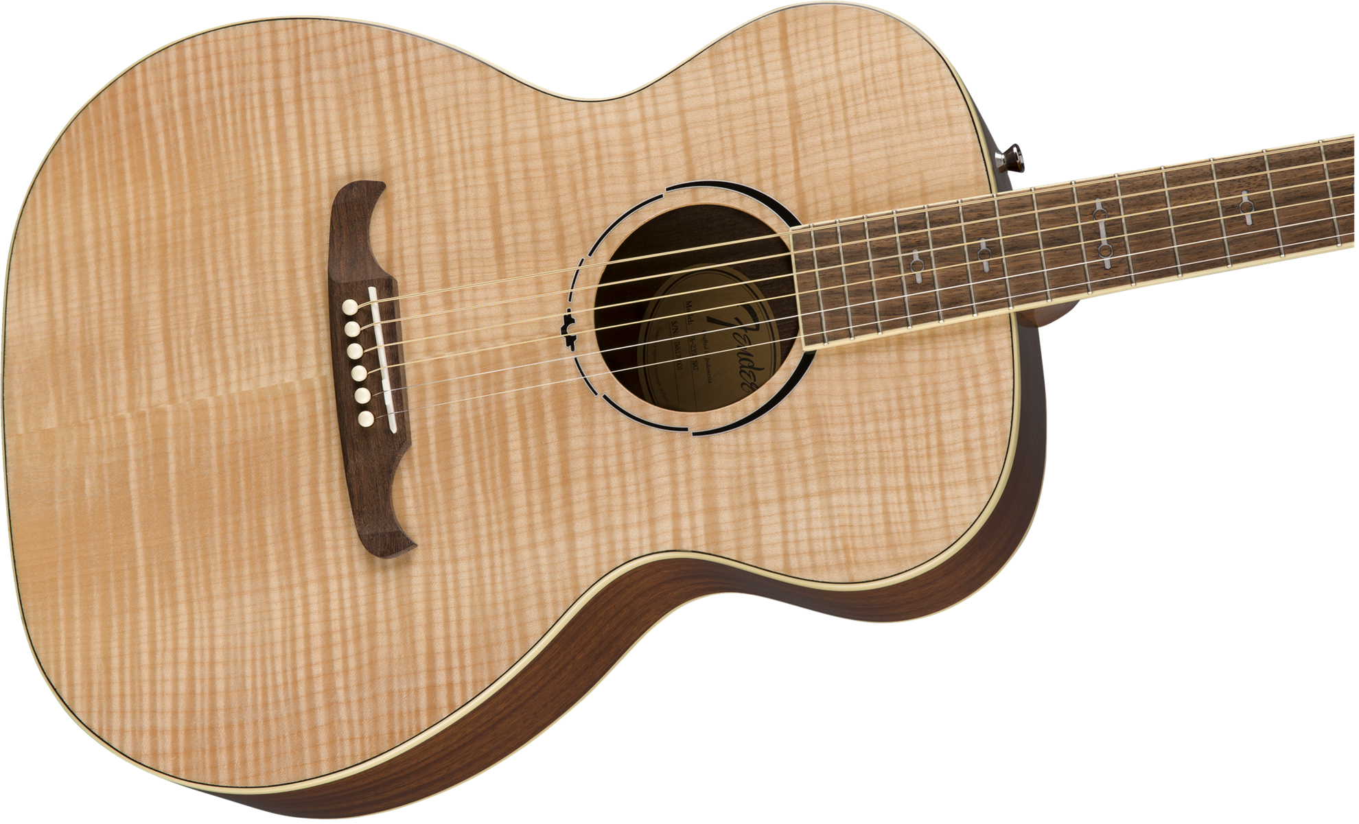 Fender FA-235E Concert Acoustic Guitar with Laurel Fingerboard in Natural