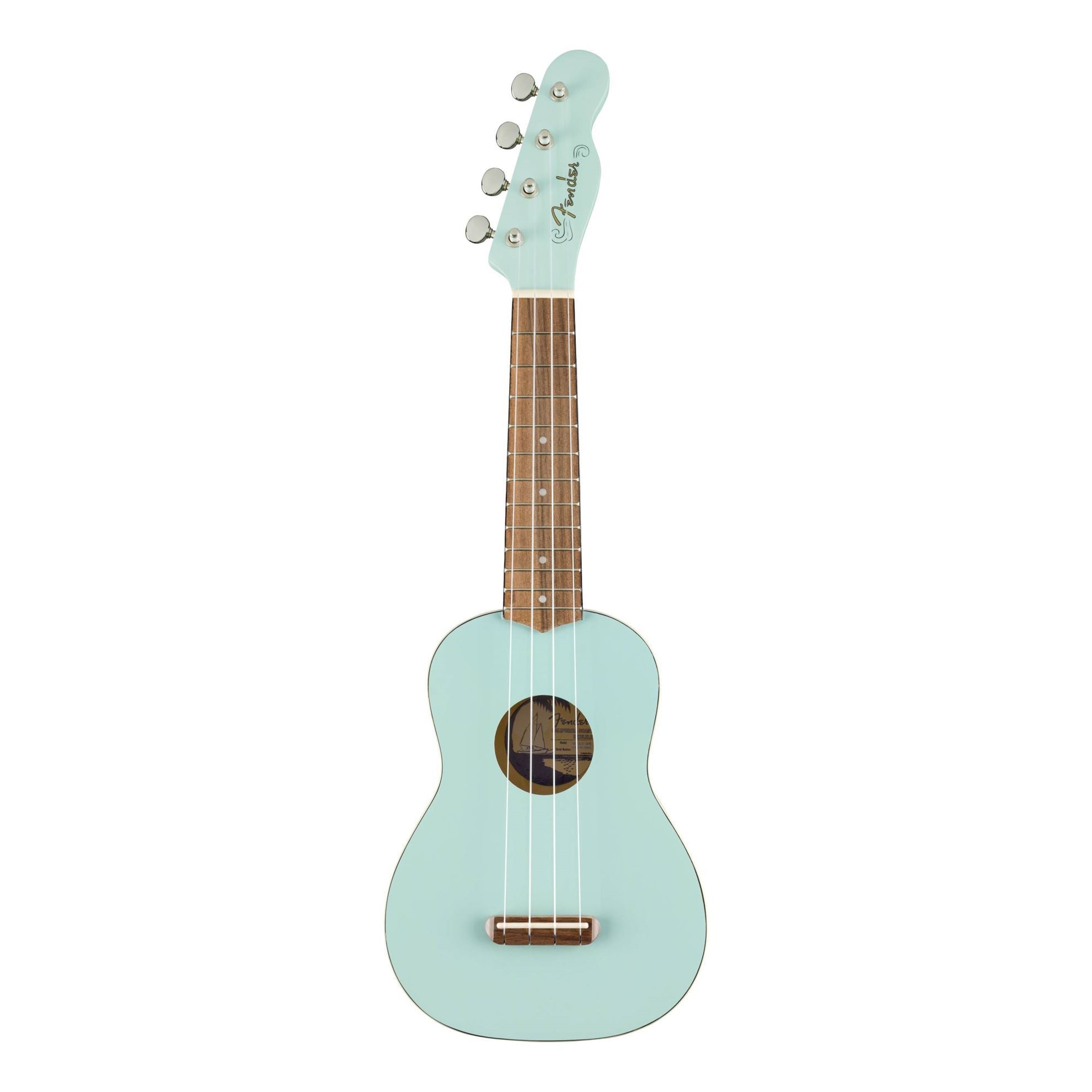 Fender Venice Soprano Ukulele Daphne Blue