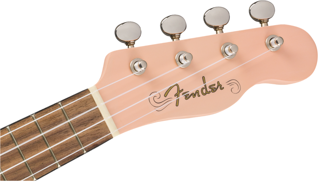 Fender Venice Soprano Ukulele Shell Pink