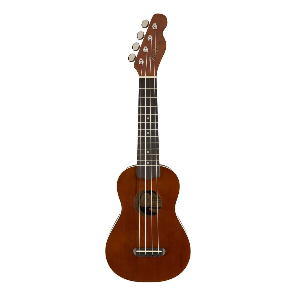 Fender Venice Soprano Ukulele with Walnut Fingerboard in Natural