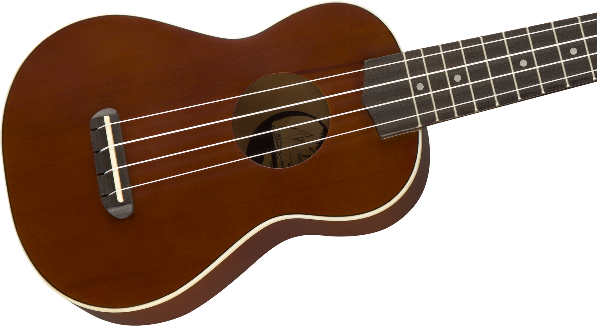 Fender Venice Soprano Ukulele with Walnut Fingerboard in Natural