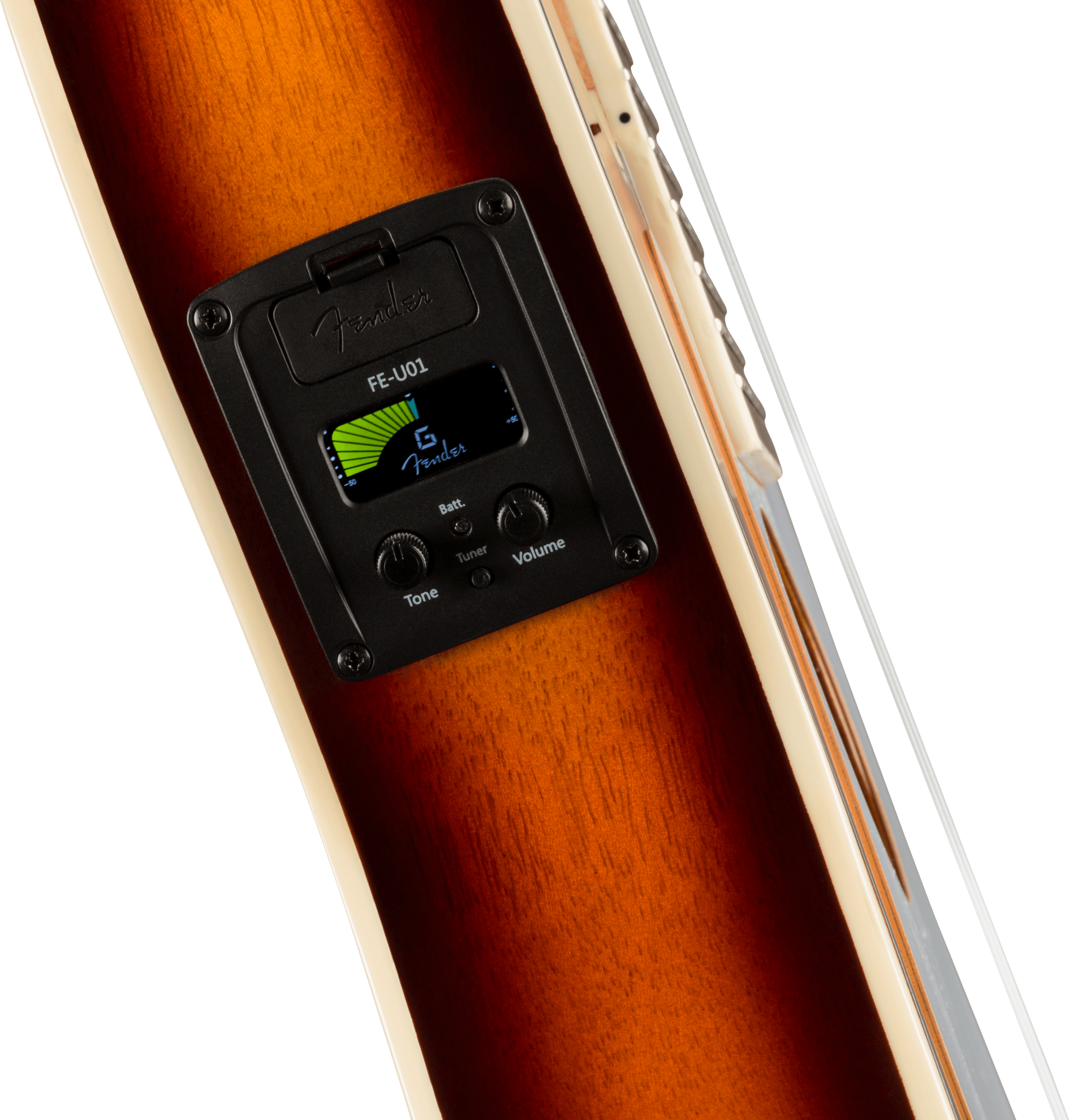 Fender Fullerton Strat Ukulele in Sunburst