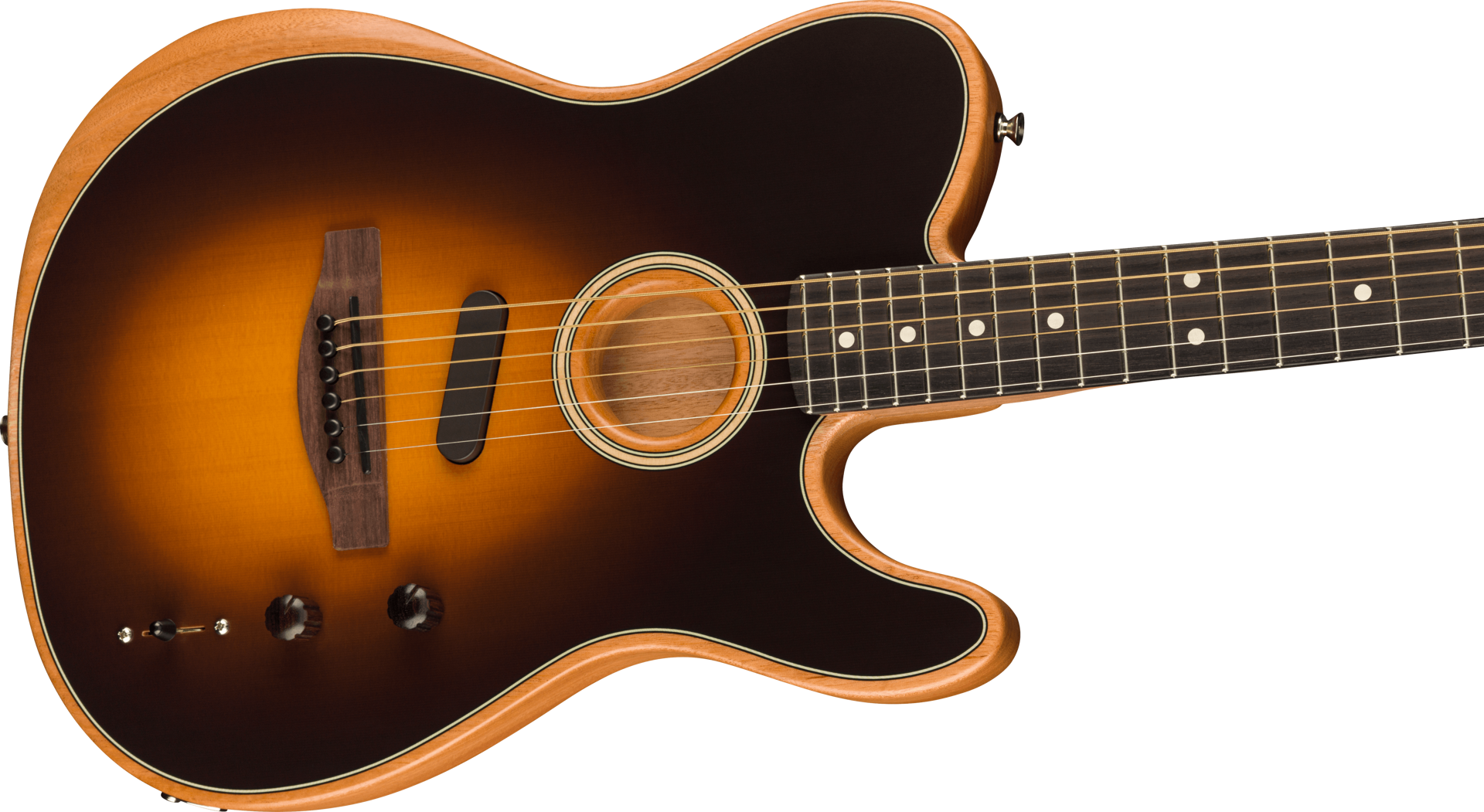 Fender Acoustasonic Player Telecaster Acoustic-Electric Guitar - Shadow Burst