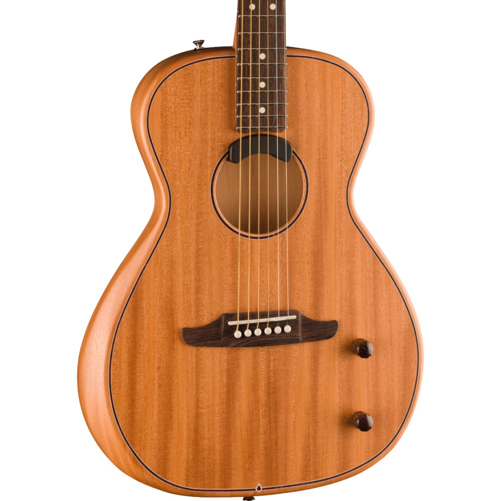 Fender Highway Series Parlor Acoustic Guitar with Fishman Pickup - All-Mahogany