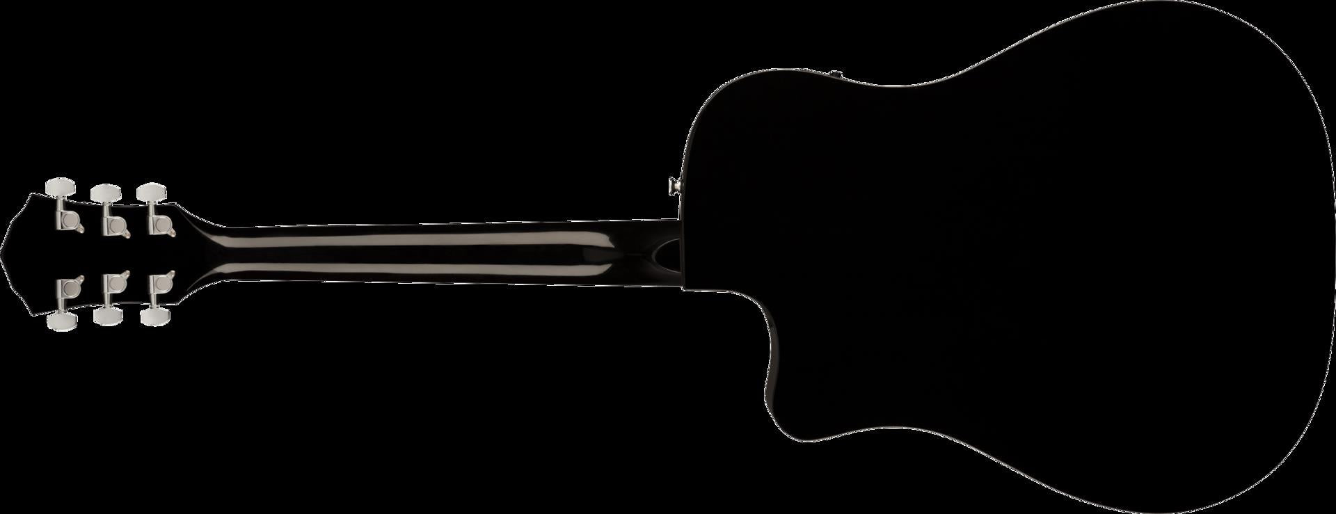 Fender FA-125CE Dreadnought Acoustic Guitar with Walnut Fingerboard in Sunburst