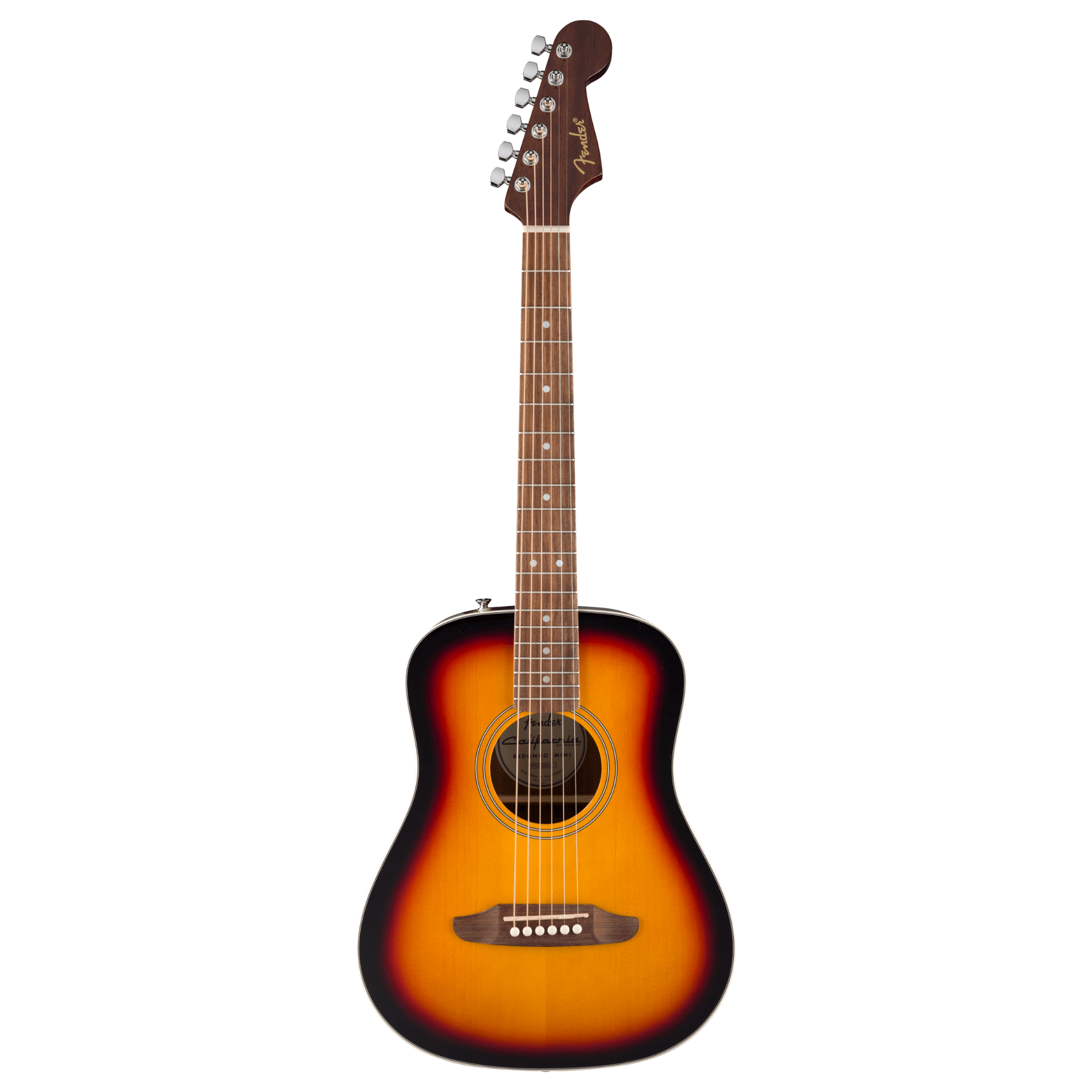 Fender California Standard Redondo Mini w/Bag Spruce Top - 3-Color Sunburst