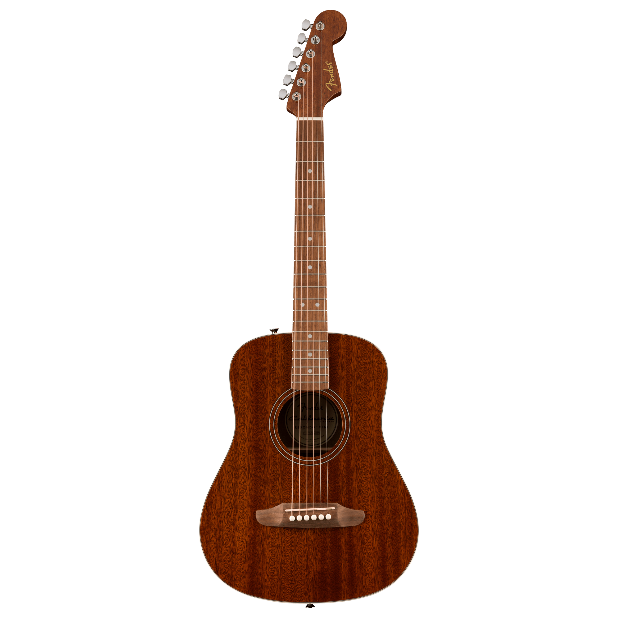 Fender California Standard Redondo Mini w/Bag Sapele Top - Natural Sapele
