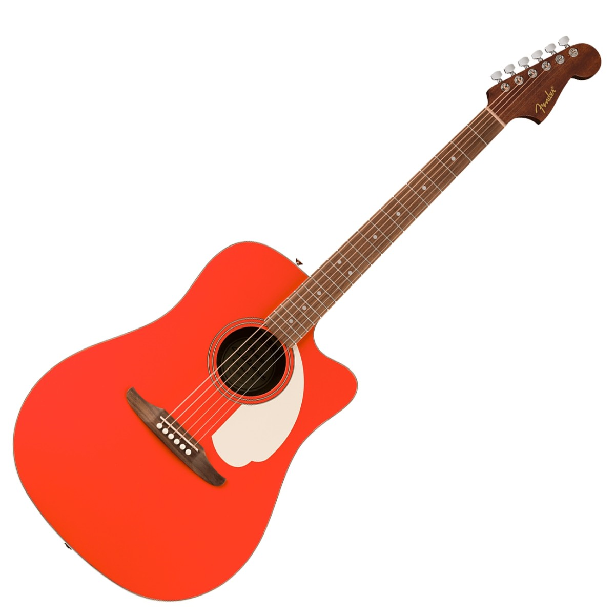 Fender California Standard Redondo CE Spruce Top - Fiesta Red