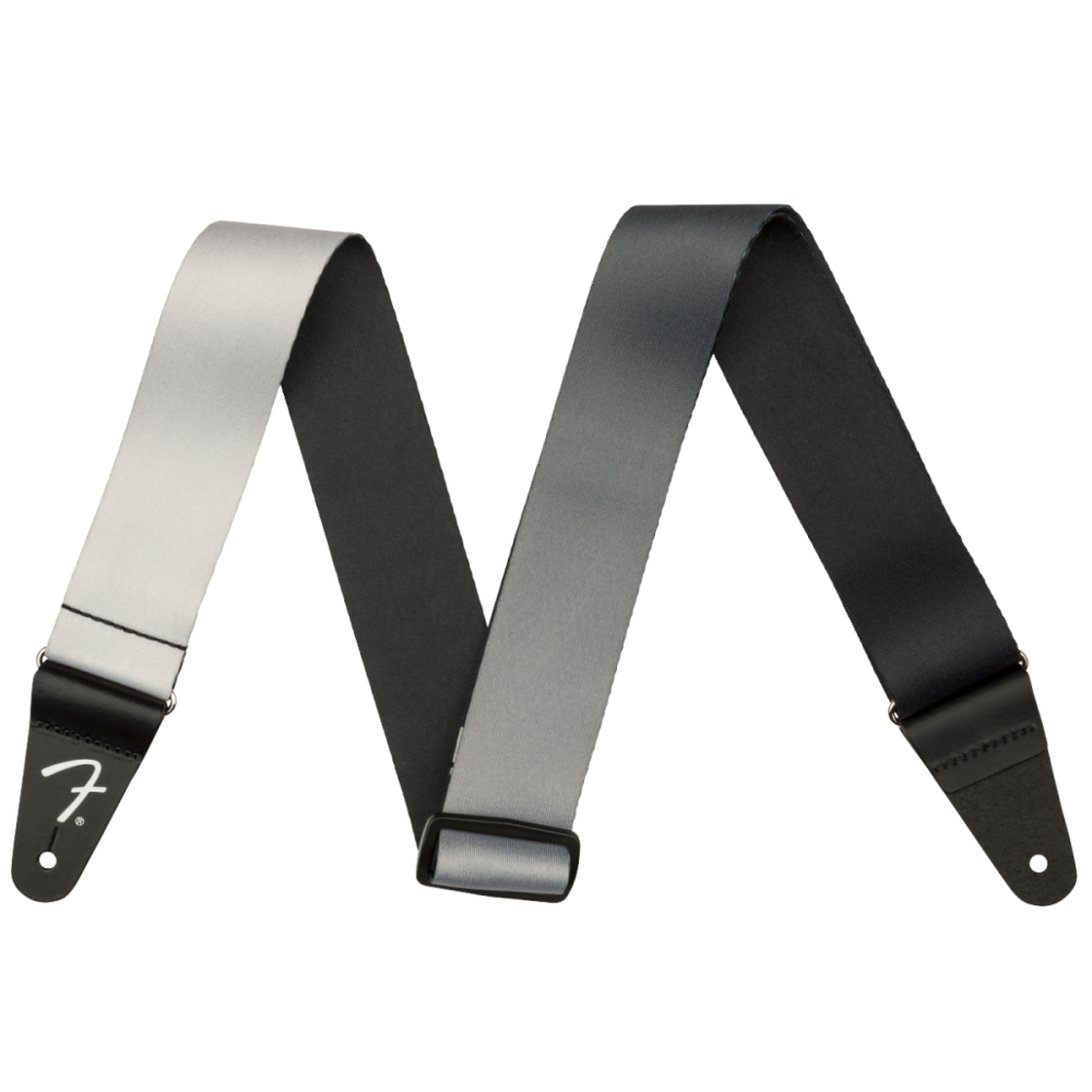 Fender Ombré 2 inch Strap in Silver Smoke