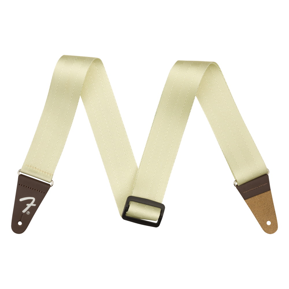 Fender American Professional 2" Seat Belt Guitar Strap in Olympic White