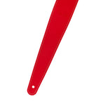Fender Essentials 2" Leather Strap in Red