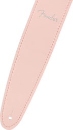 Fender Vegan Leather Guitar Strap - 2.5in - Shell Pink