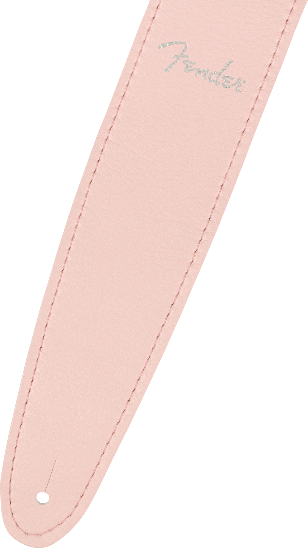 Fender Vegan Leather Guitar Strap - 2.5in - Shell Pink