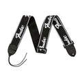 Fender Running Logo Guitar Strap in Black
