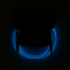 Fender Professional Glow in the Dark Cable - 10ft - Blue