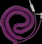 Fender Hendrix Voodoo Child purple guitar cable, 1/4 inch guitar lead with durable connectors, designed for electric guitar use
