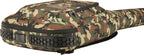 Fender FE920 electric guitar gig bag in woodland camo with padded straps and sturdy zippers for safe guitar transport.