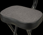 Fender 351 guitar seat and stand combo with padded seat and sturdy stand for guitar support and storage.