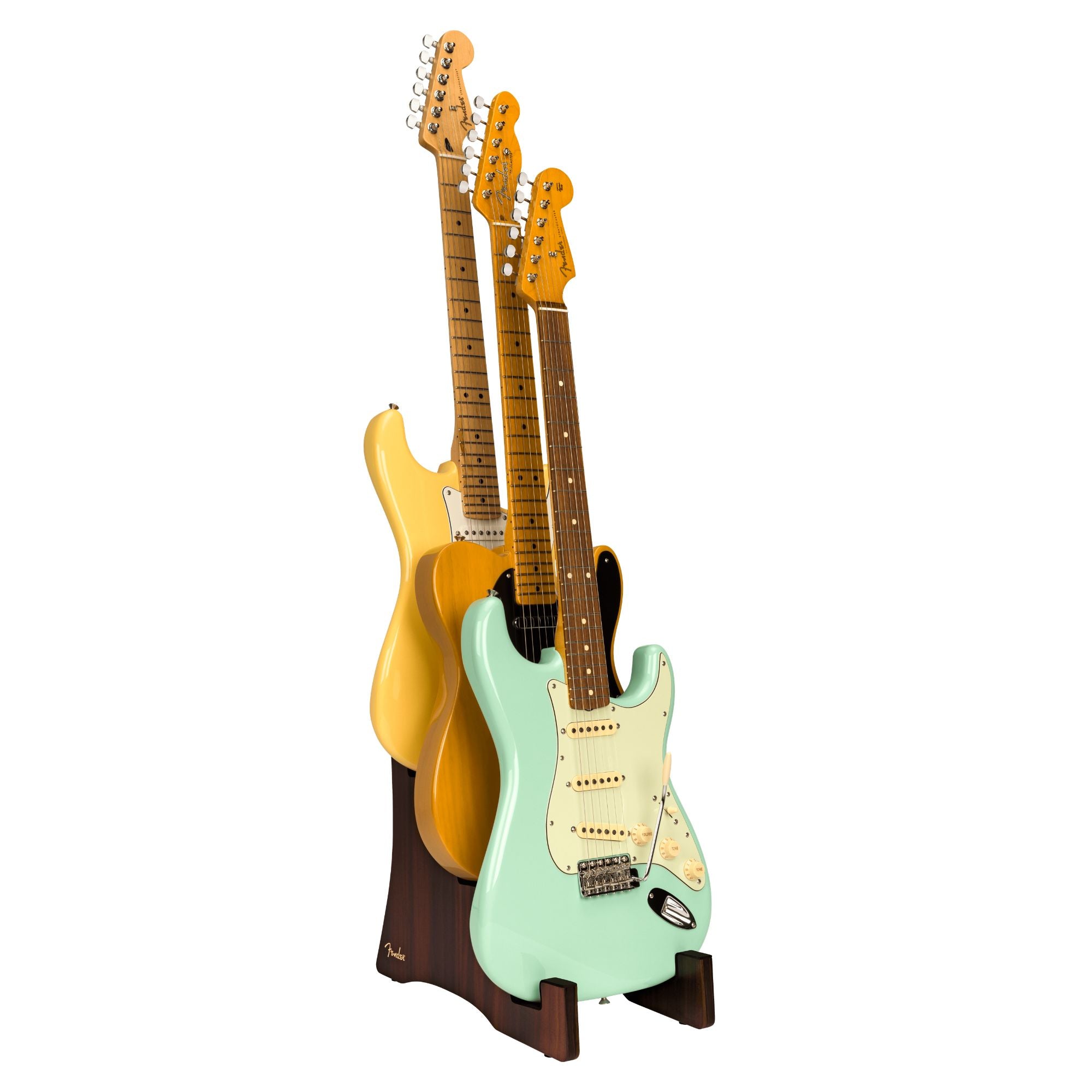 Fender Deluxe Wooden 3-Tier Guitar Stand