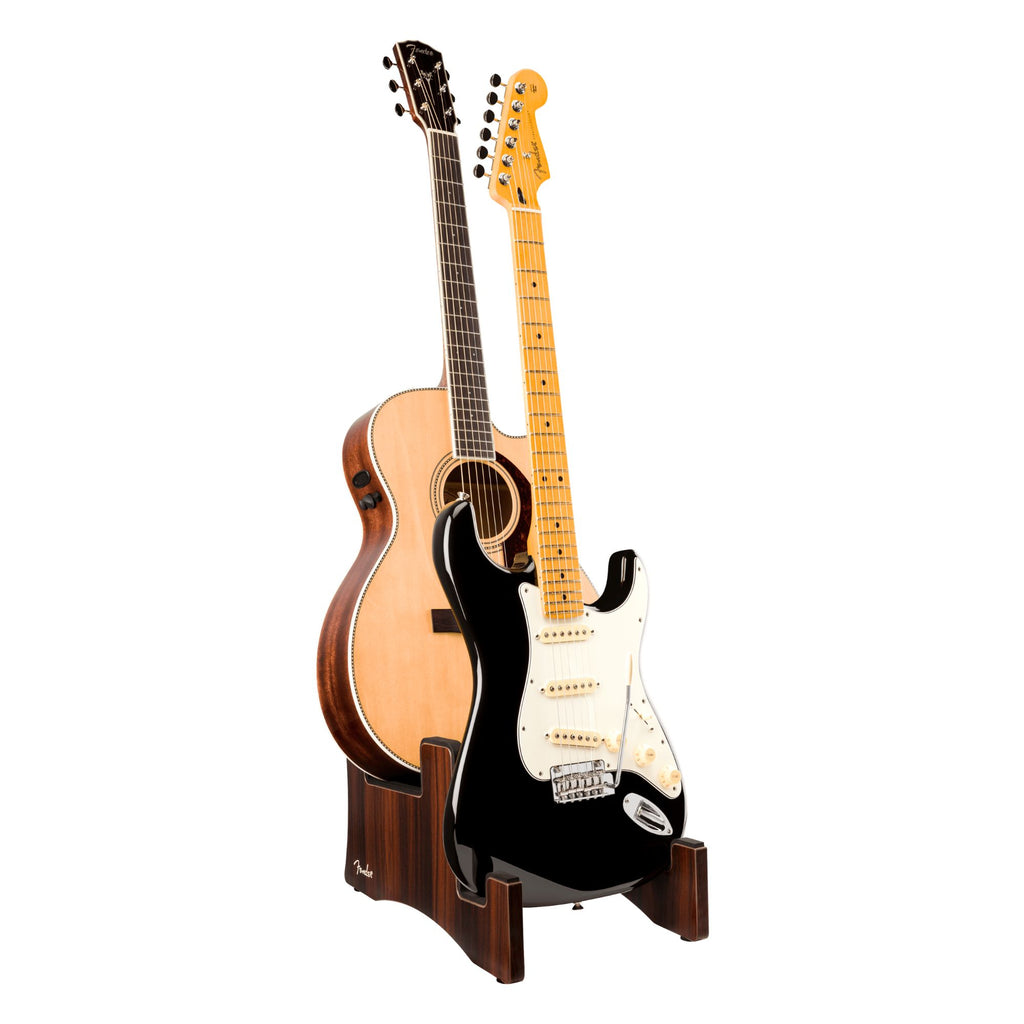 Fender Deluxe Wooden 2-Tier Multi Guitar Stand