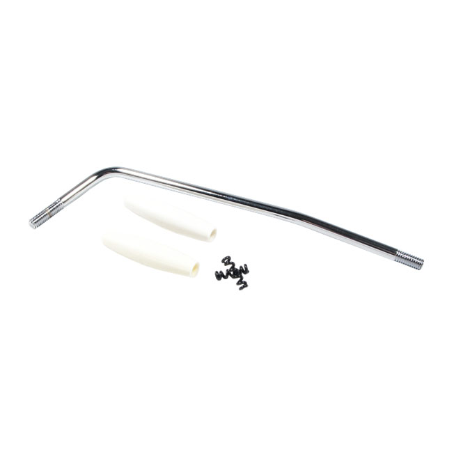 Fender Pure Vintage 60s Stratocaster chrome tremolo arm kit, guitar parts with chrome finish and detailed components.