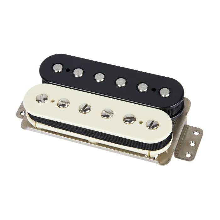 Fender ShawBucker 1 Pickup Zebra, guitar pickup with black and white zebra design, designed for electric guitars.