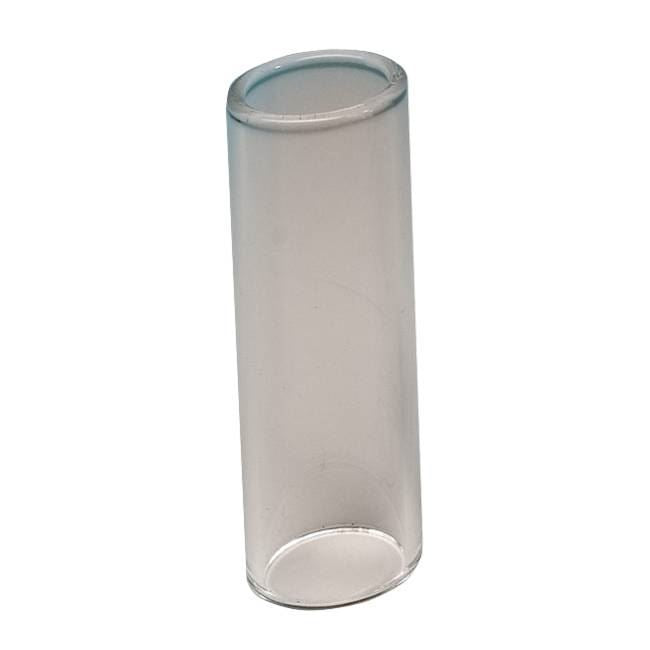 Fender Standard Glass Slide in medium size, guitar capo, tonebar, and slide for electric and acoustic guitars.