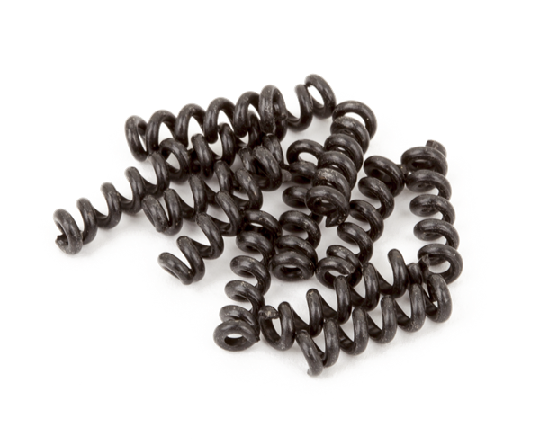 Fender American Series Stratocaster tremolo arm tension springs, 12-pack, guitar parts for adjusting tremolo bridge performance.