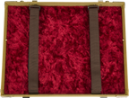 Fender Tweed Pedalboard Case for effects pedalboards, small size with vintage-style tweed fabric and sturdy handle.