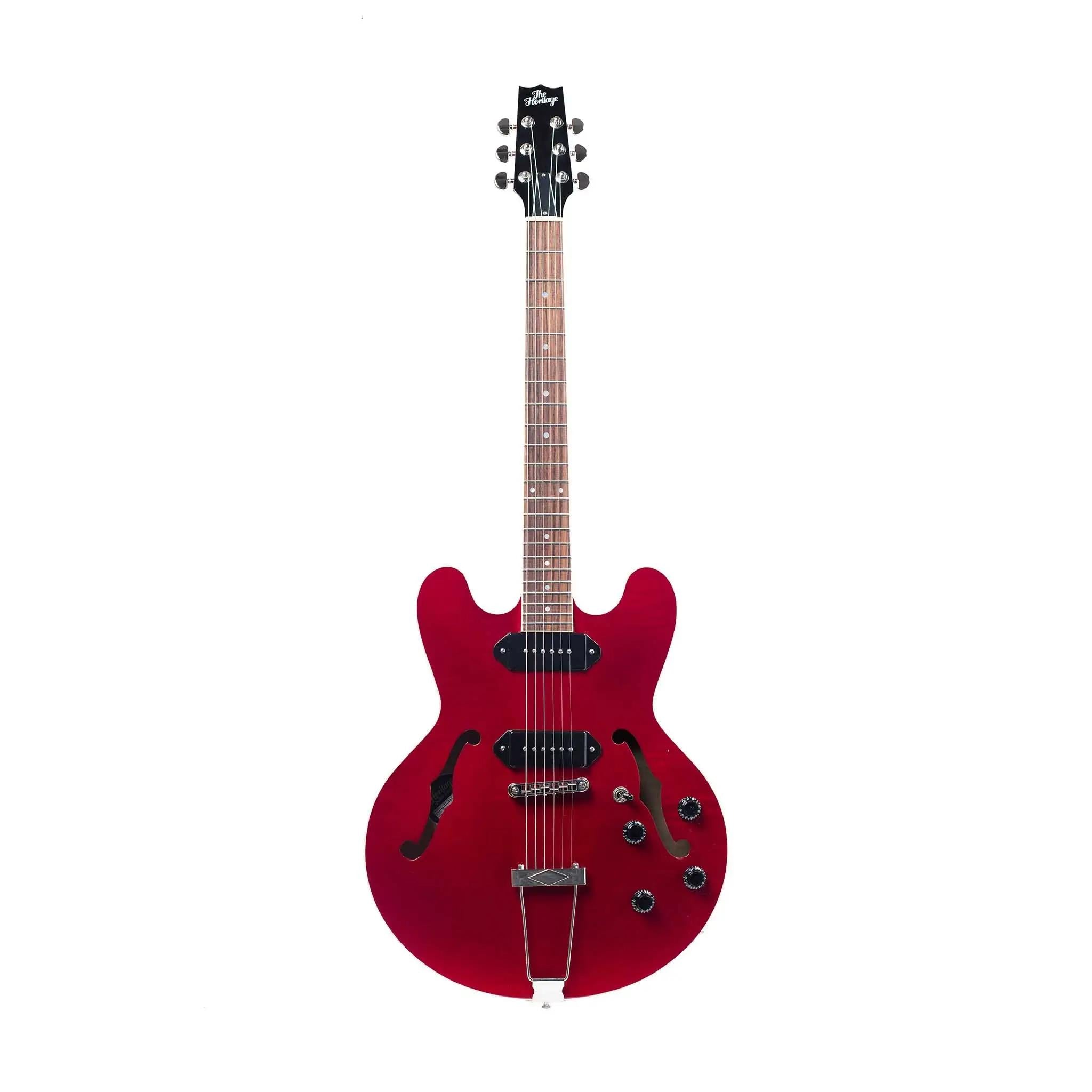 Heritage H-530 Standard Hollowbody Electric Guitar - Trans Cherry