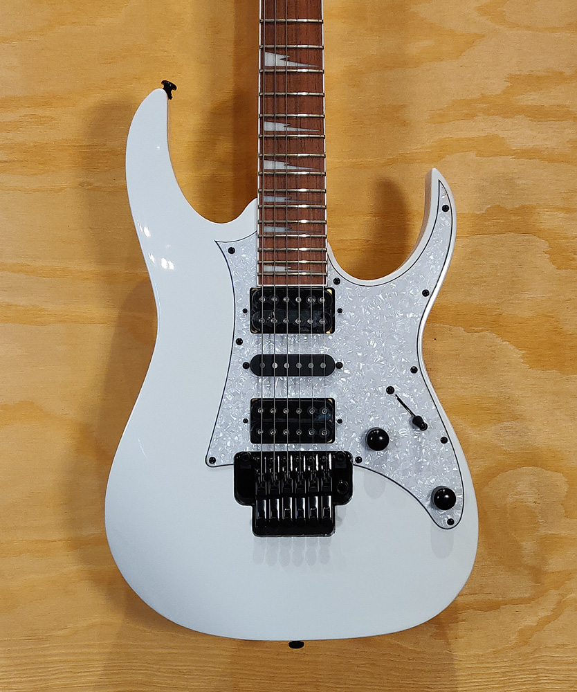 Ibanez RG350DXZ Electric Guitar in White - Preloved