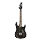 Ibanez GRX70QA TKS Electric Guitar Transparent Black Sunburst