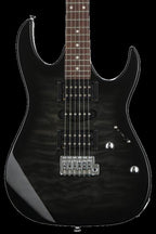 Ibanez GRX70QA TKS Electric Guitar Transparent Black Sunburst
