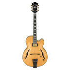 Ibanez PM200 Pat Metheny Signature Hollow Body Electric Guitar - Natural Finish
