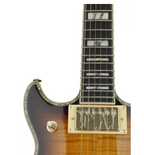 Ibanez AR420 electric guitar in violin sunburst finish, featuring a sleek body and six strings, perfect for versatile playing styles.