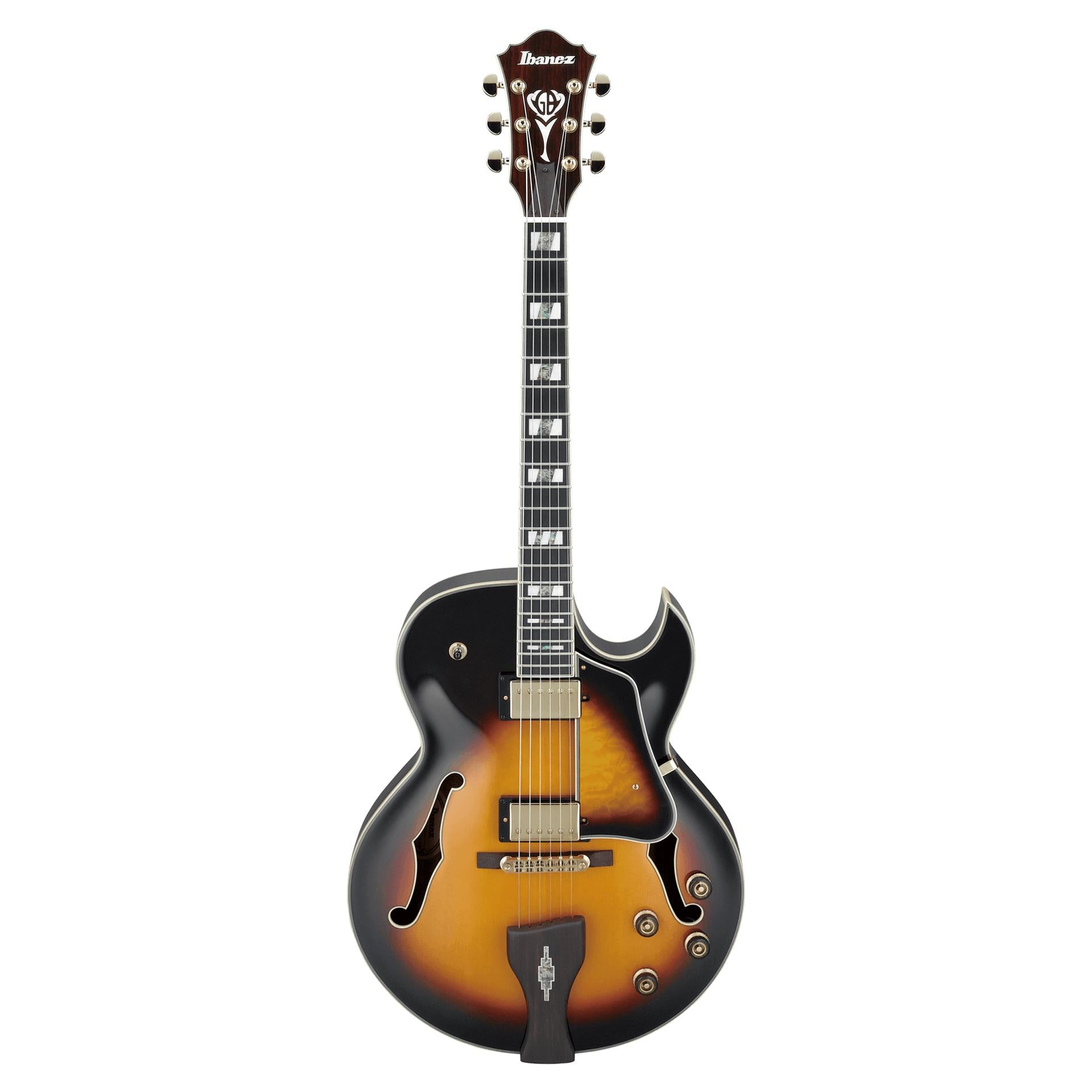 Ibanez LGB30 VYS George Benson Signature Electric Guitar Vintage Yellow Sunburst