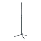 Tama MS200BK straight microphone stand in black with adjustable height and sturdy base, ideal for live performances and studio use.