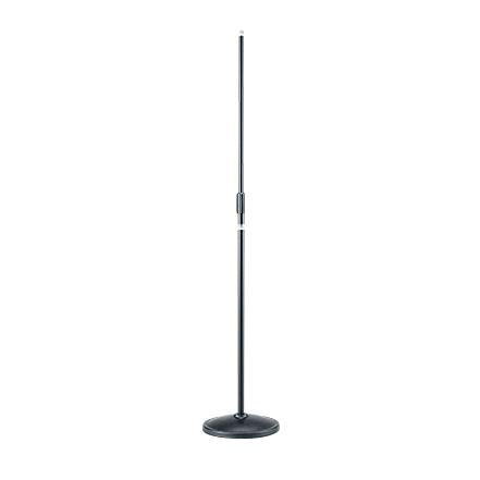 Tama MS200D microphone stand with straight round black base, adjustable height, and sturdy metal construction for studio or stage use.