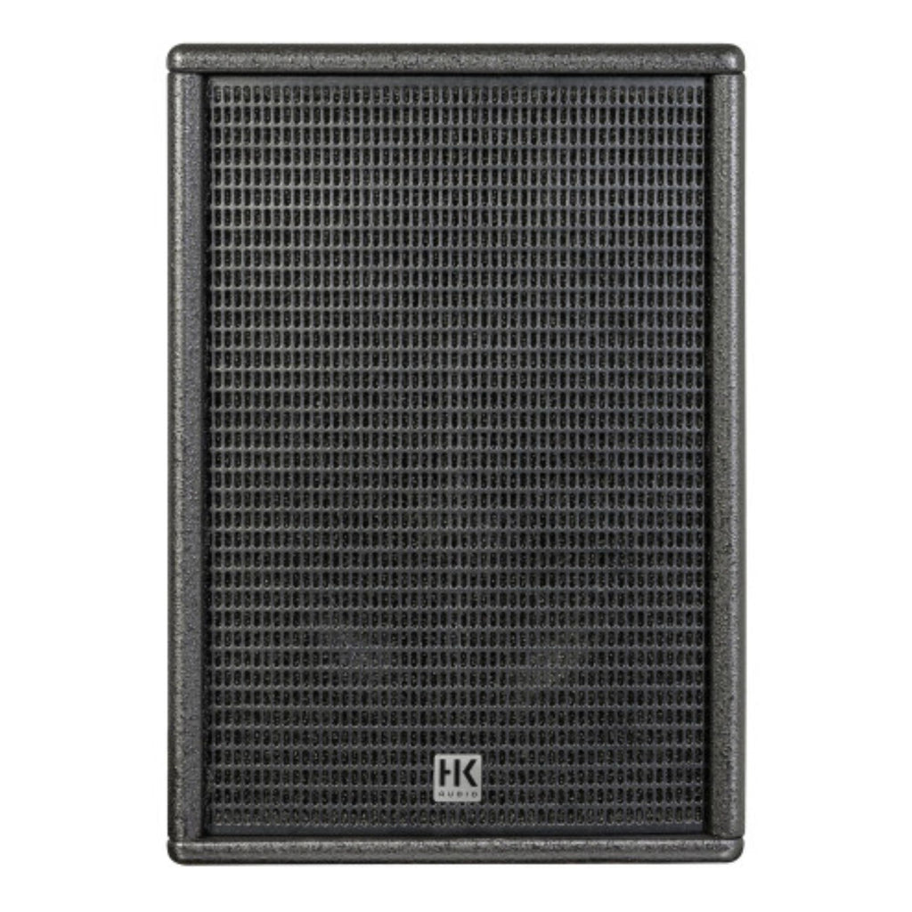 HK Audio PR:O 110 XD2 active powered speaker with modern design and control panel, ideal for professional sound reinforcement.
