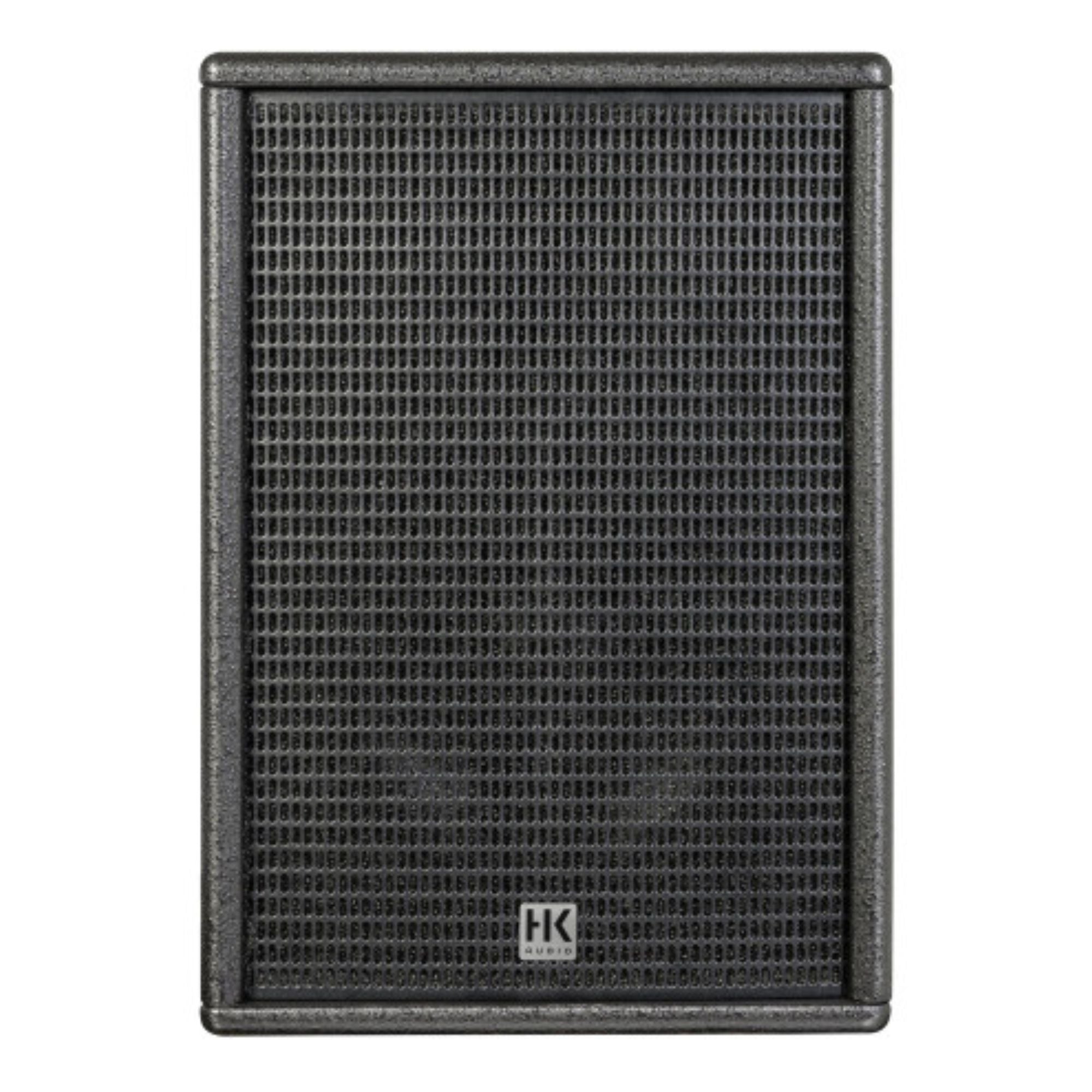 HK Audio PR:O 110 XD2 active powered speaker with modern design and control panel, ideal for professional sound reinforcement.