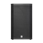 HK Audio LUNAR 112XA active PA speaker with integrated amplifier and sleek black design, ideal for live sound reinforcement.