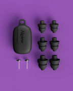 Alpine PartyPlug Pro EarPlug Pros Pack w/Case (-21dB) - Black
