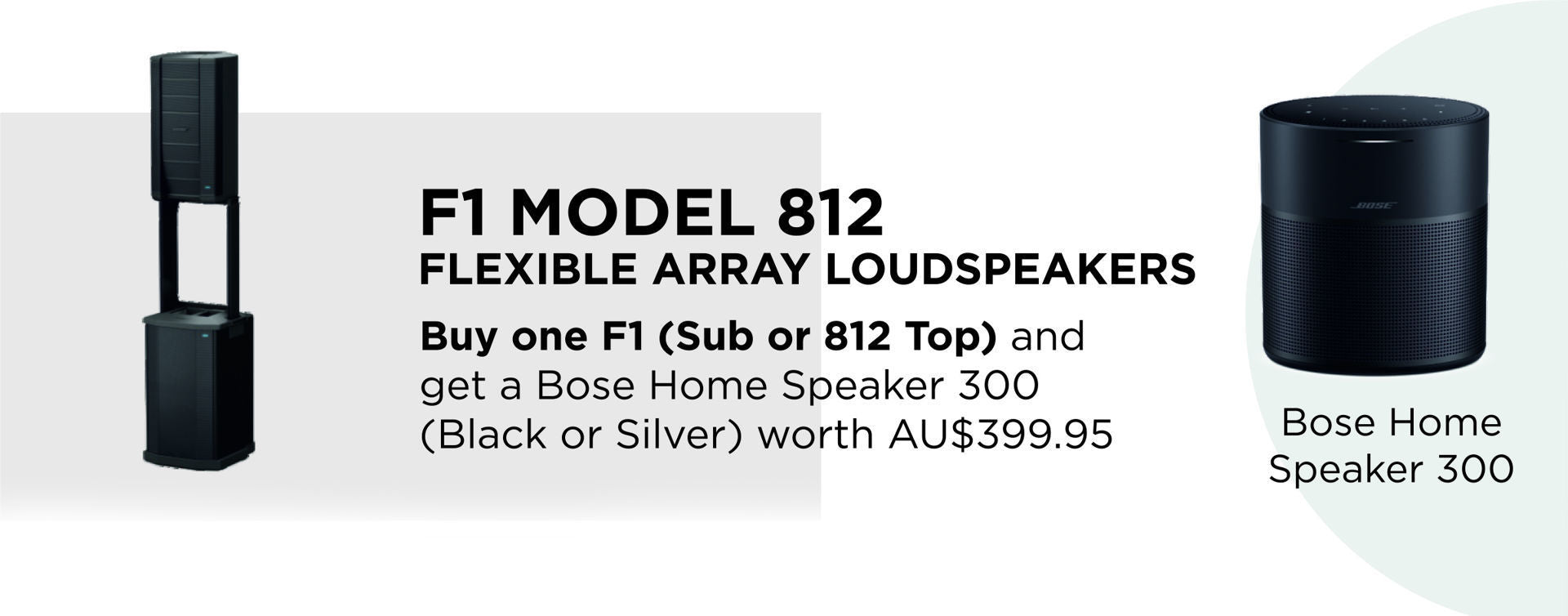 Bose F1 Model 812 Active Flexible Array Speaker (1000 Watts)